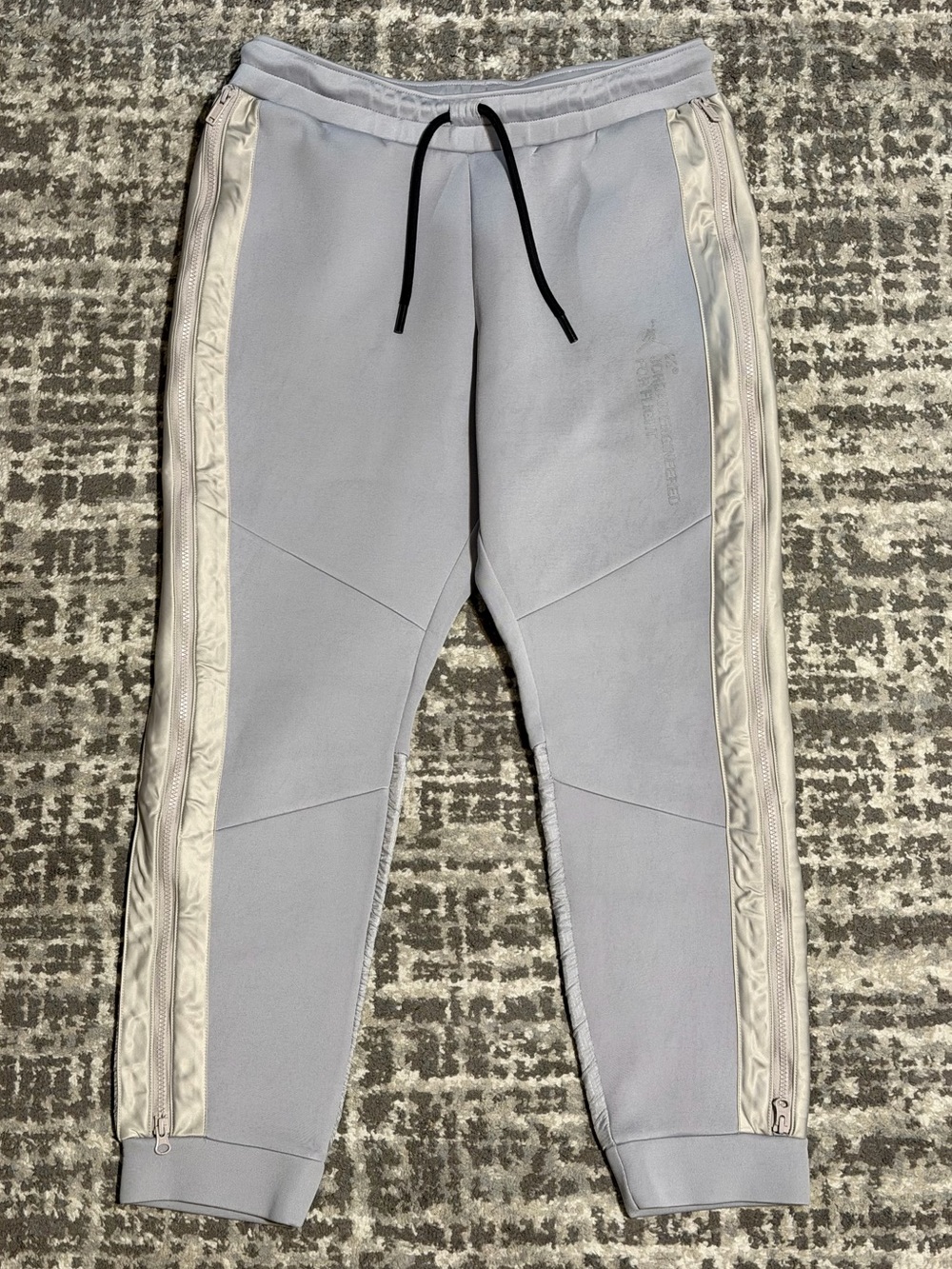Jordan 23 Engineered - Men’s Grey Stretch-Knit Fleece Sweatpants, Size - L